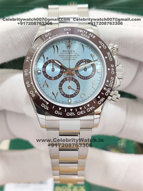 rolex datejust with arabic numerals|rolex daytona arabic dial price.